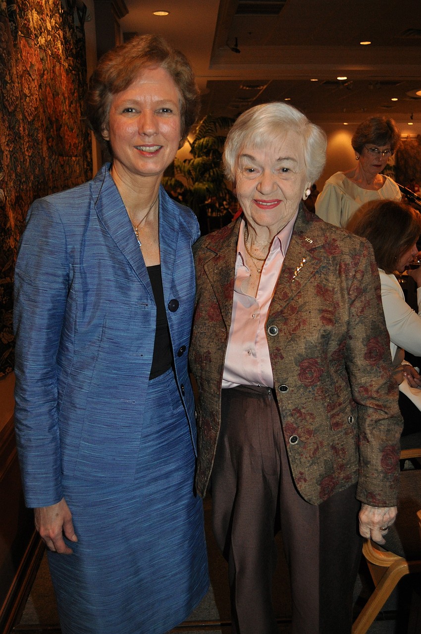 Honorees Lori White and Helen Fagin