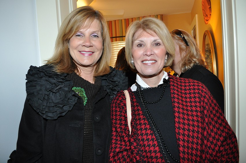 Commissioner Carol Whitmore and Cheryl Blatt
