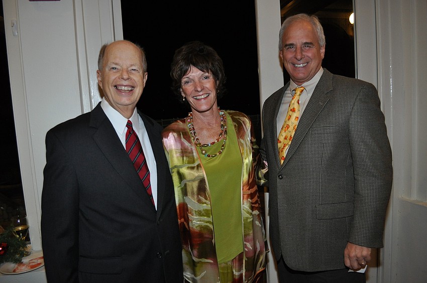 Ed Williams with Patty and Chip Bettle