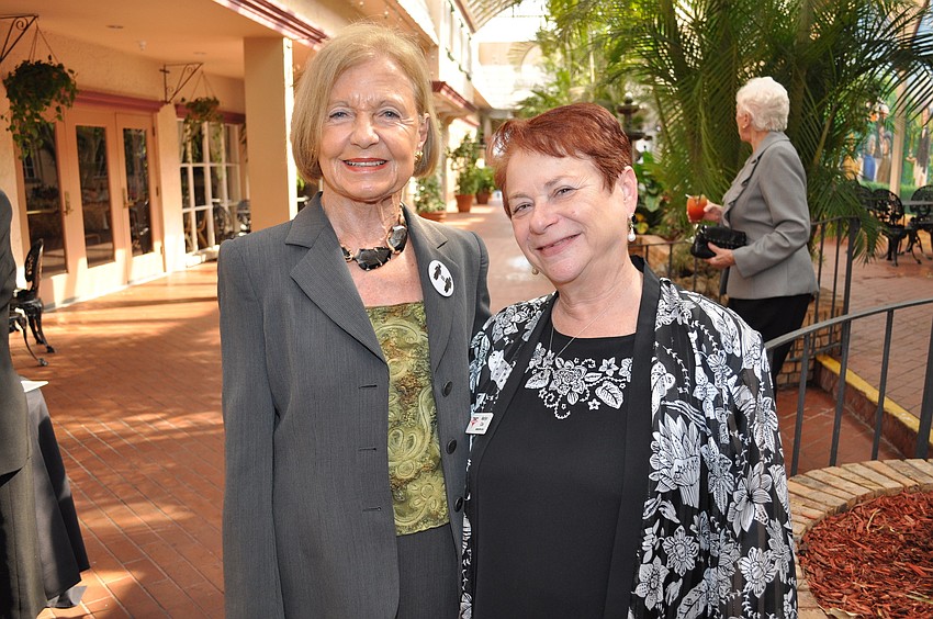 Eleanor Williams and Marilyn Cox