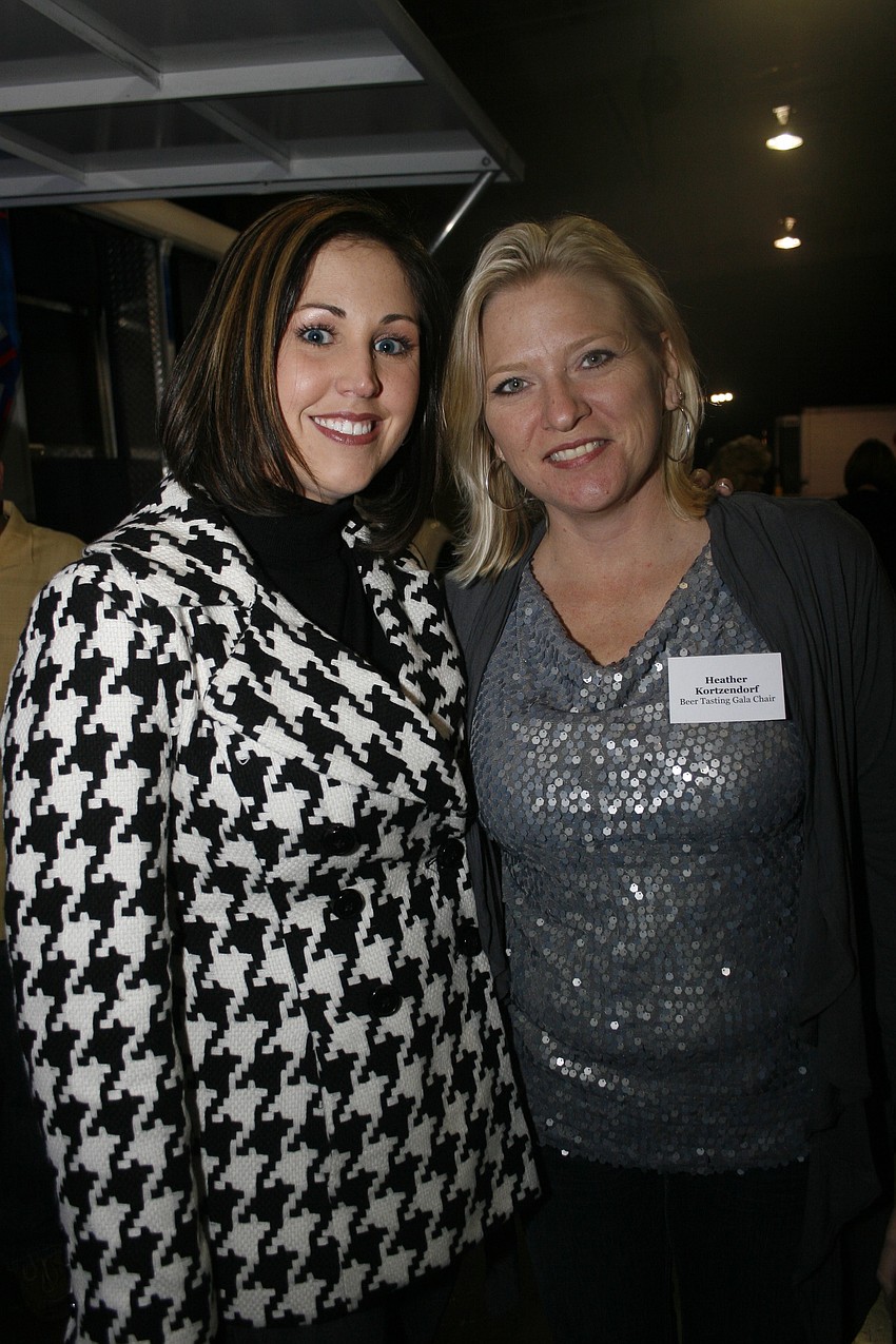 Helena Williams and Chairwoman Heather Kortzendorf