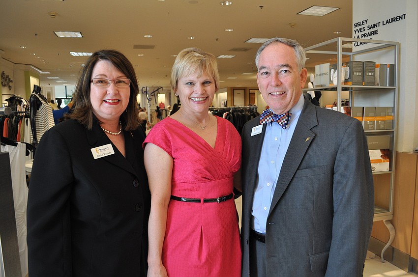 Denise Williams, Chairwoman Susan Wilcox and Tramm Hudson