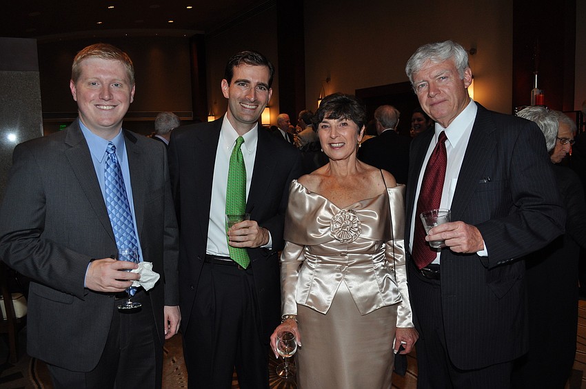 Jarred Wilson, Mark Steinwachs, Ruthann Bromley and Stan Nikkel