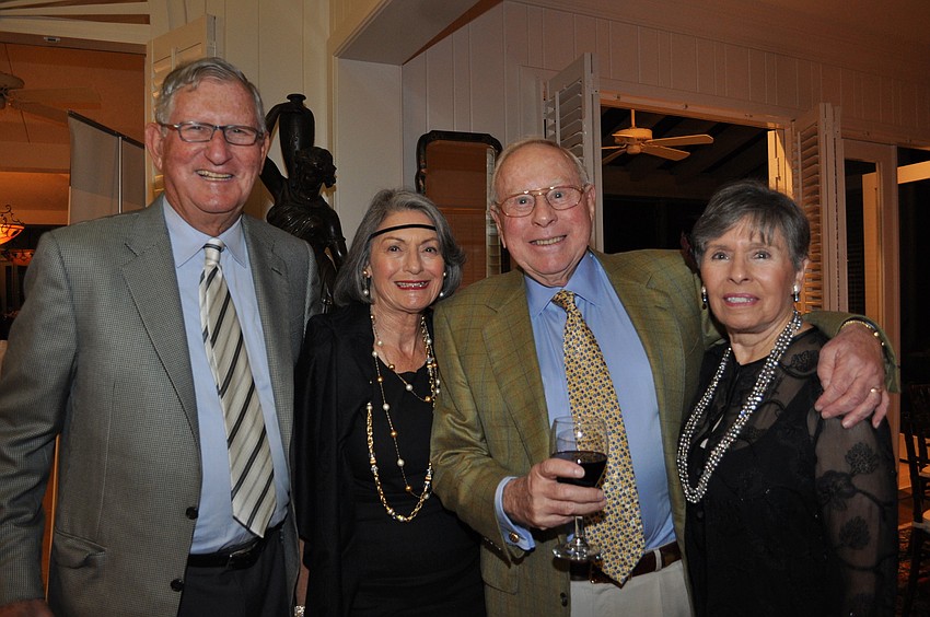 Ed and Mary Lou Winnick, Norman and Jeanne Winston