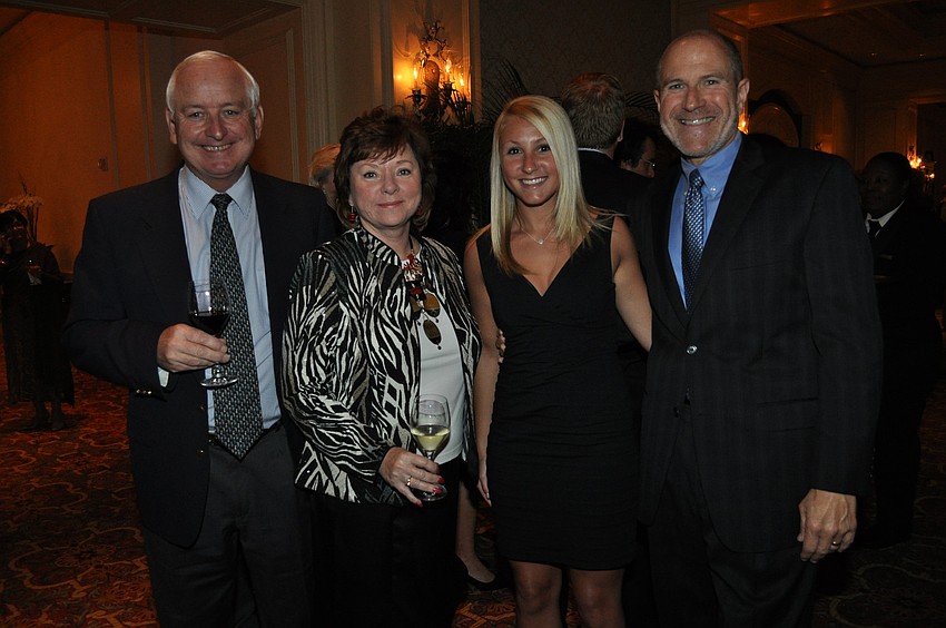 Rodney and Debbie Woods with Alison and Brian Weiner