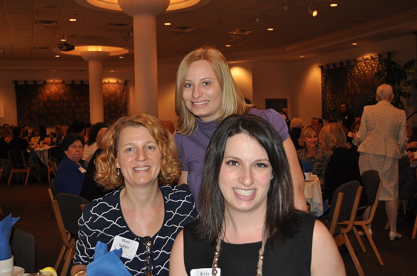 Julia Yaeger, Mary Saionz and Kyla Weiner