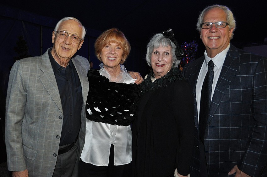 Merrill and Sheila Zinder and Sylvia and Irwin Pastor