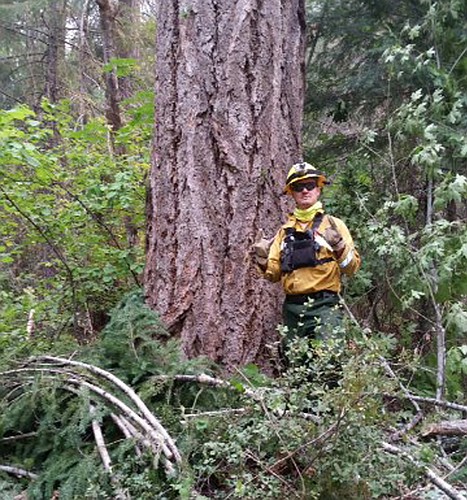 Ronald Titus, 30, of Palm Coast, has been deployed to fight wildfires in California.