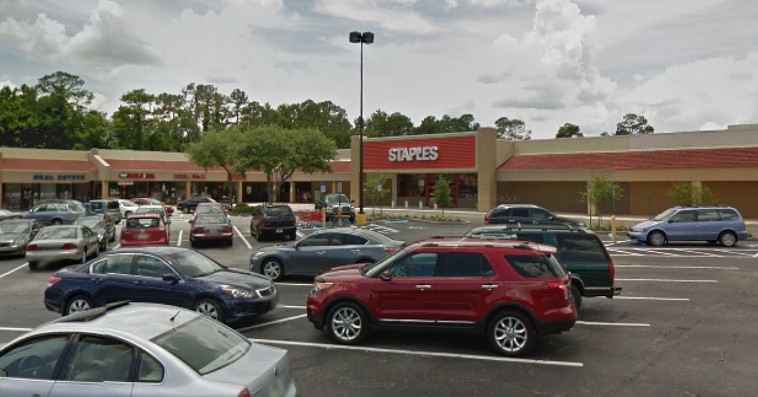 Staples was robbed at gunpoint Sept. 12. (Photo from Google Maps.)