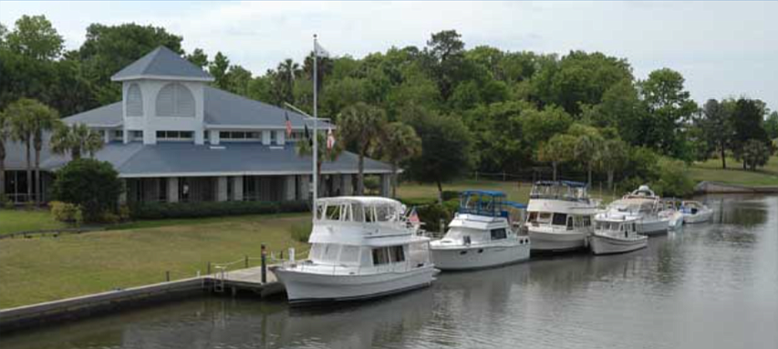 The Yacht Club is across from the Long Creek Nature Preserve. (Images from City Council workshop backup documentation.)