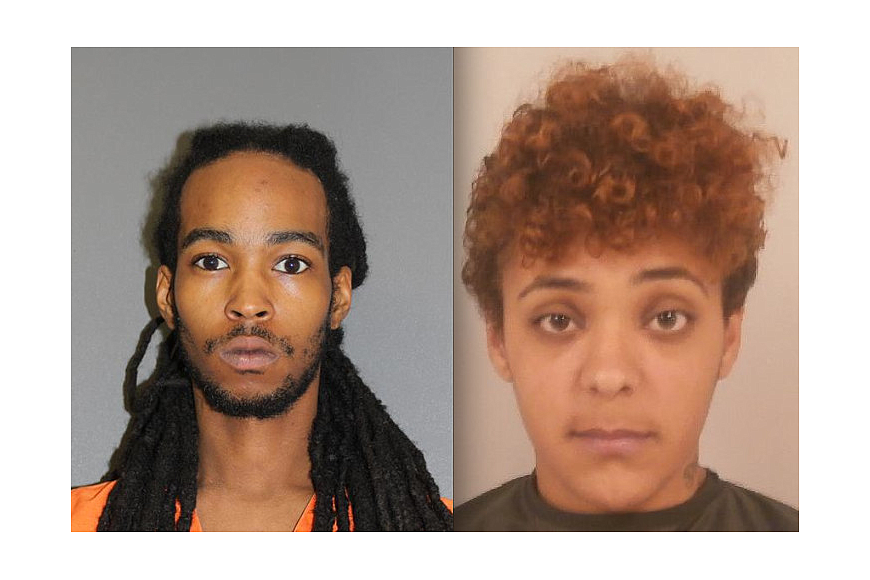 Daniel Evans III and Carisa Noel Hall (Photos courtesy of the Flagler County Sheriff's Office)