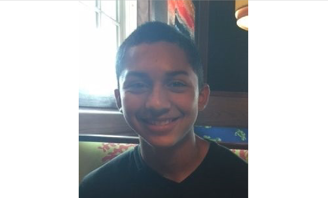 Eli Rotermund, 16. Anyone who has seen him is asked to call the Sheriff's Office at 386-313-4911.