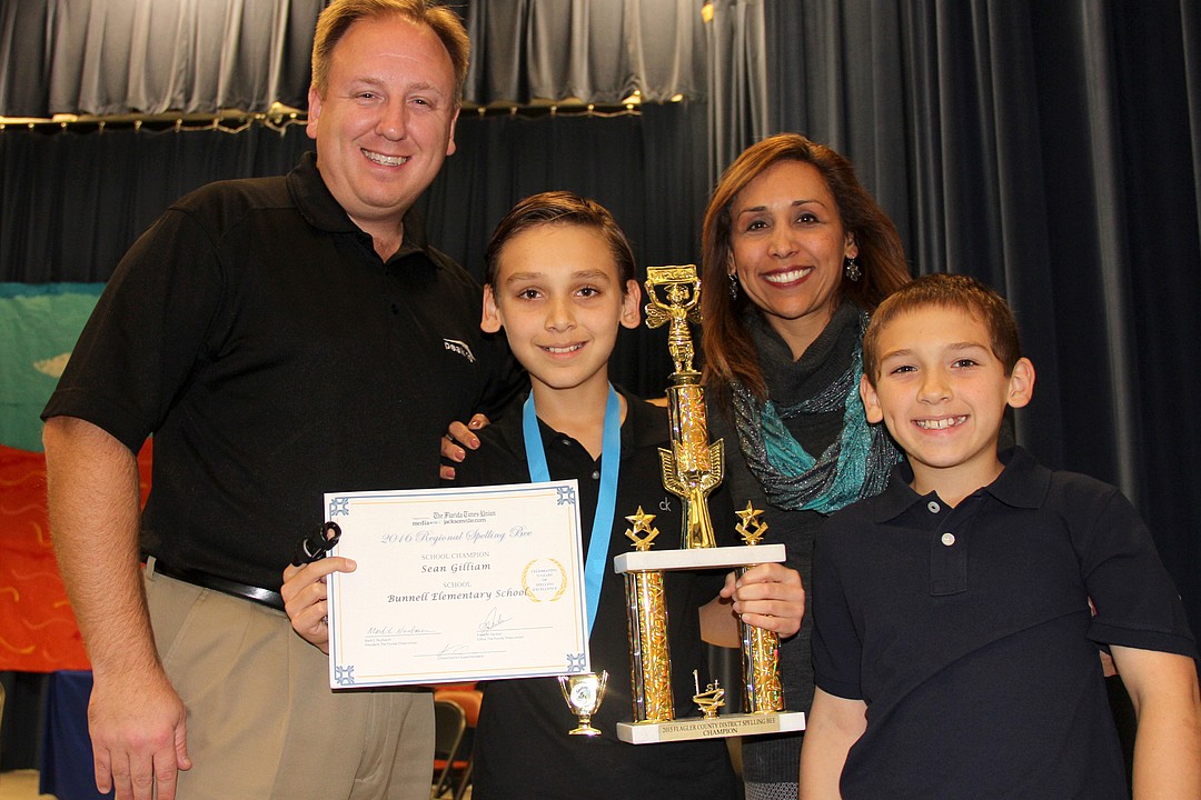 Bunnell Elementary Bullpup, Sean Gilliam, wins Flagler School District
