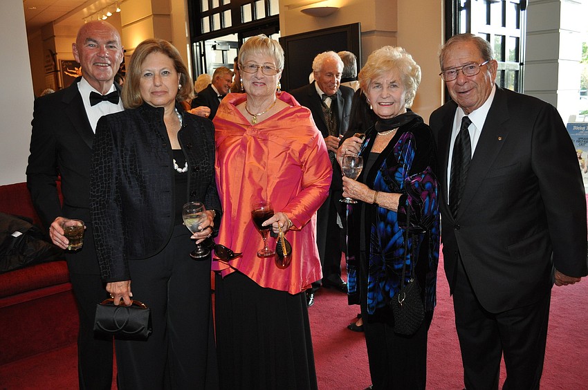 Ken Abt, Betty Bavar, Peggy Abt, Nona Heaslip and Warren Coville