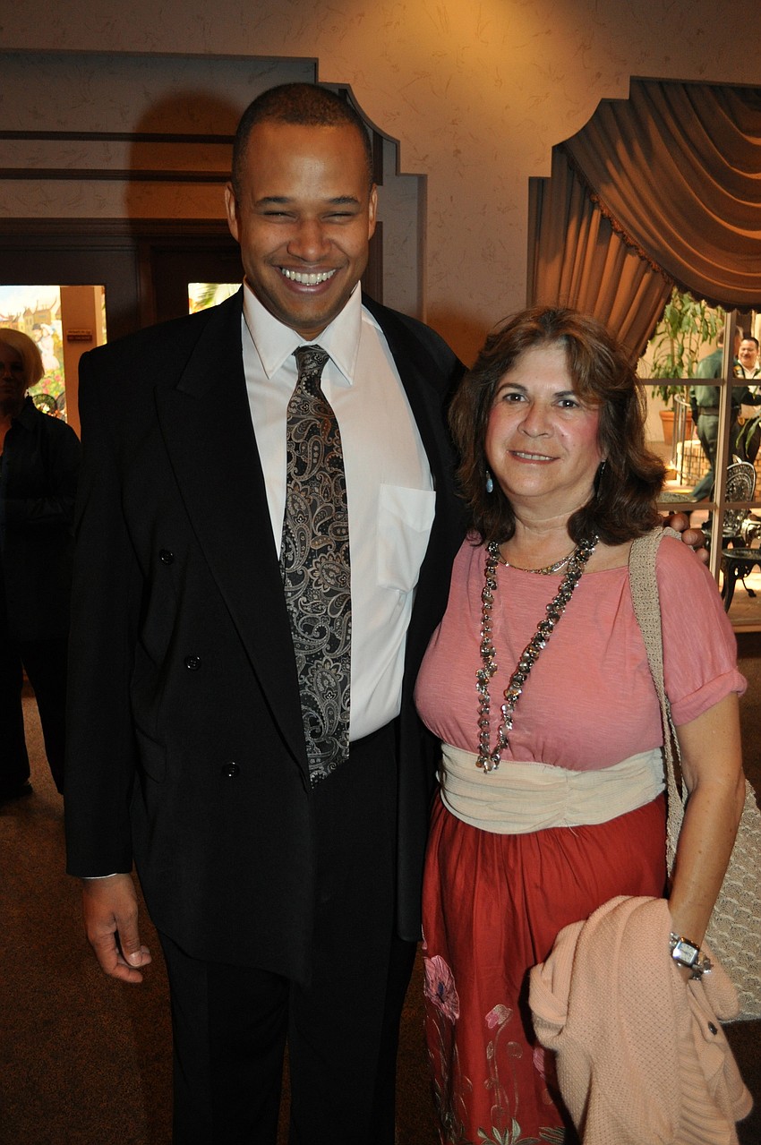 Diamond Award honoree Keith Adams and Diane Kreisman