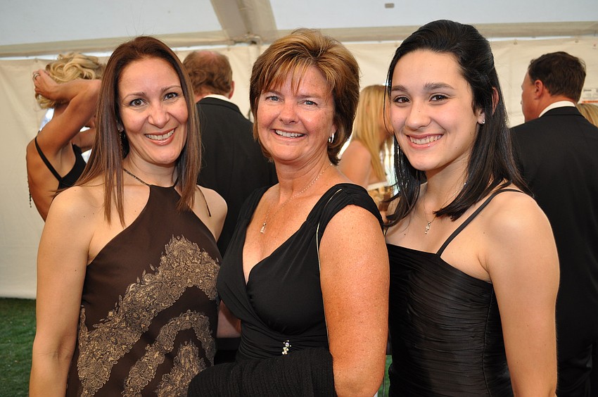 Grisel Alvarez, Maureen Mason and Gabriella Alvarez