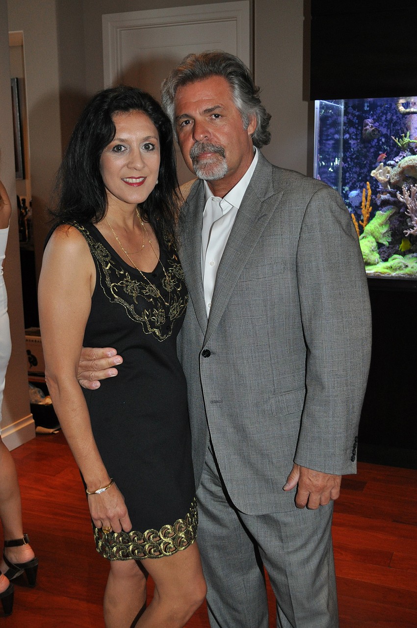 Sarasota Open Foundation Co-Chairs Sandra Appignani and Laurent Gray