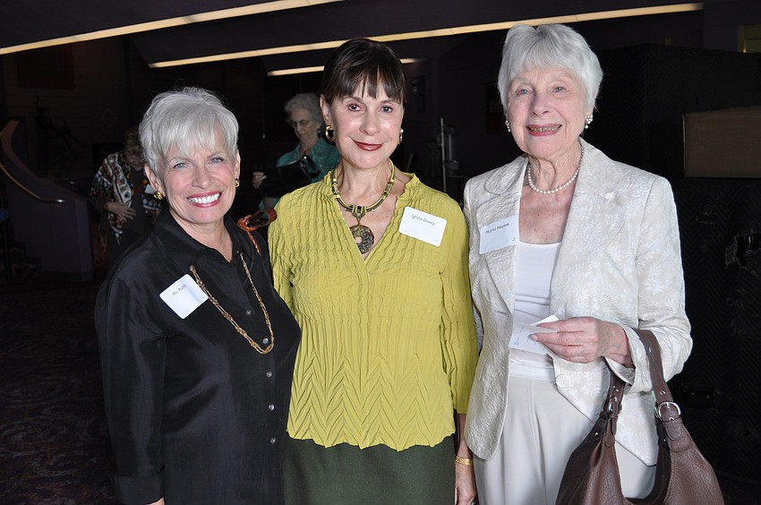 Mo Aubry, Lynda Doery and Muriel Mayers