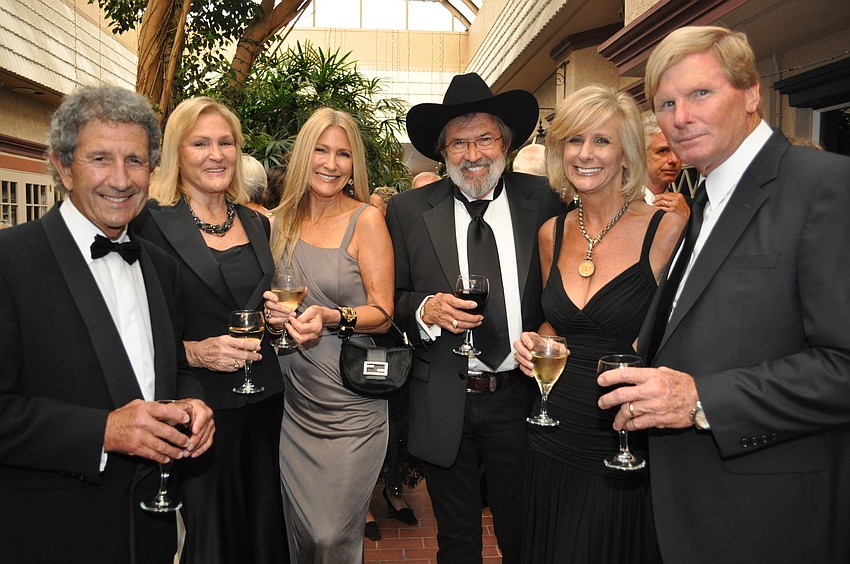 Rich Barrie, Lynn Archibald, Lynn Barrie, Spyder and Frances Broussard, Doug Archibald