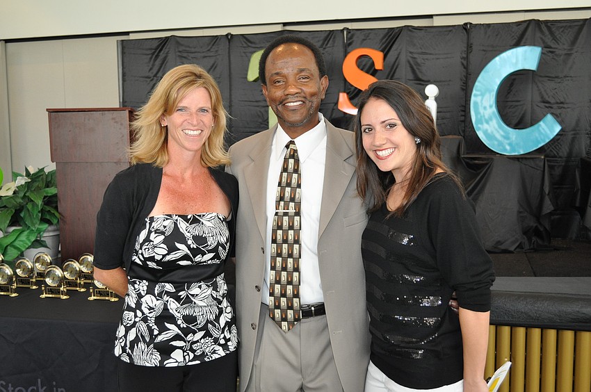 Lisa Bechtold, honoree Lem Andrews and Dana Bakich