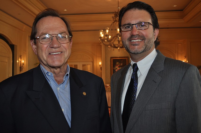 Garfield Beckstead and Rick Louis