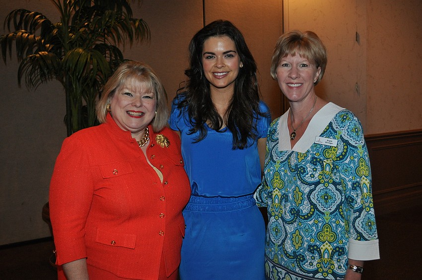 Kitchen Festival Chairwoman Debbi Benedict, special guest Katie Lee and Angie Stringer