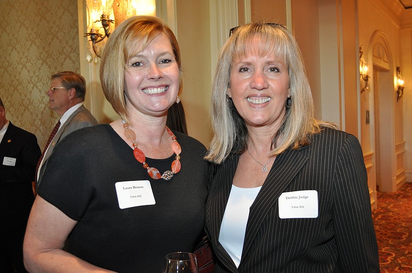 Laura Benson and Debbie Judge