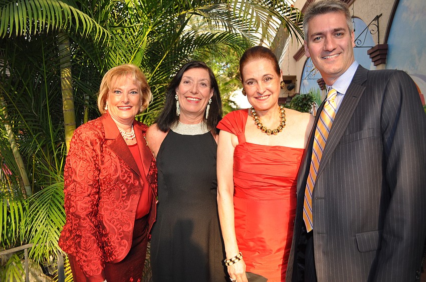 Ellen Berman, Kathy Schneiderman, Chairwoman Flora Major and Scott Zelniker