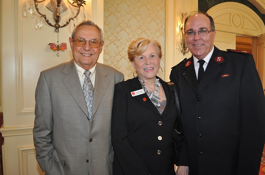 Don and Paulette Blair and Major Phillip  Murphy