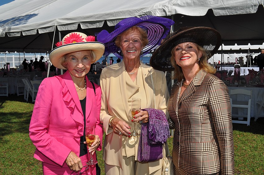 Nancy Blake, Pat Hoeffler and Julie Riddell