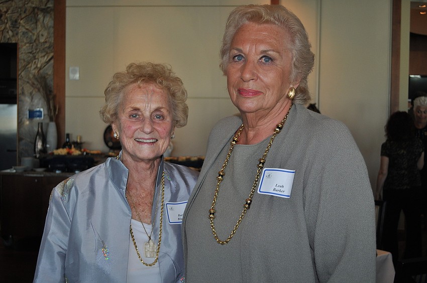 Barbara Blumberg and Leah Barker