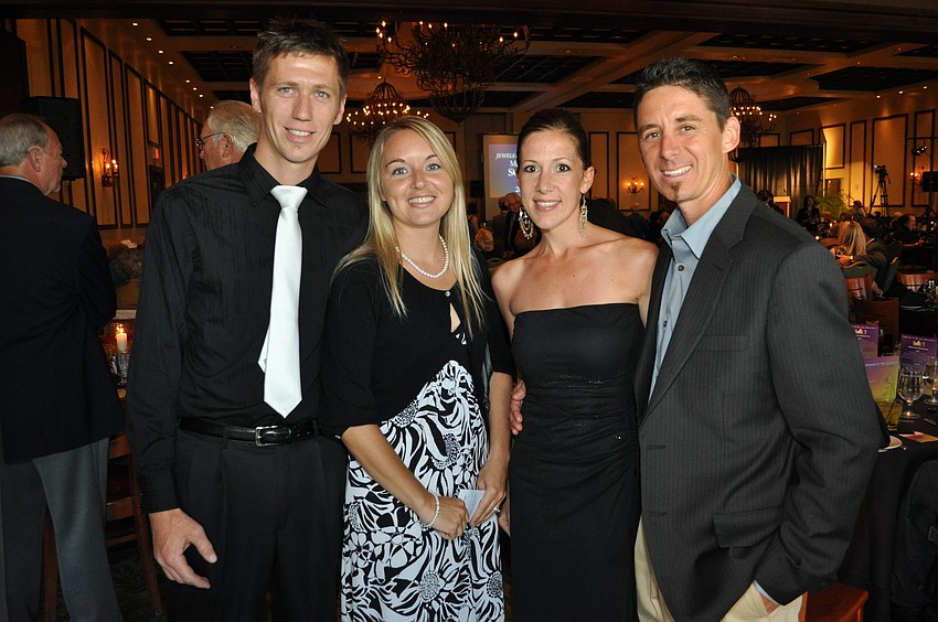 Mervin and Diana Borntreger with Sara and Tony Kurtz