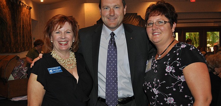 Mary Beth Bos with Don and Dana Lederer