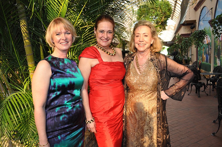 Veronica Brady, Chairwoman Flora Major and Rebecca Donelson