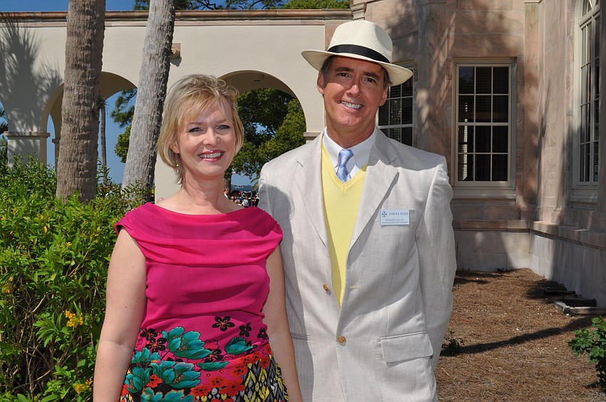 Co-Chairwoman Veronica Brady and Andrew Walker