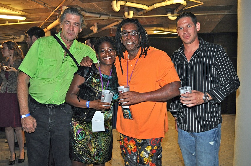 Terry Brown, Paula and Vince Fraser and T.J. Brown