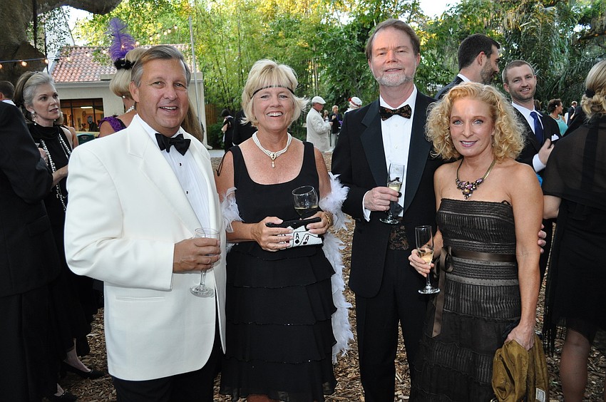 Dave and Elaine Bustard with Tim and Patty Shaw