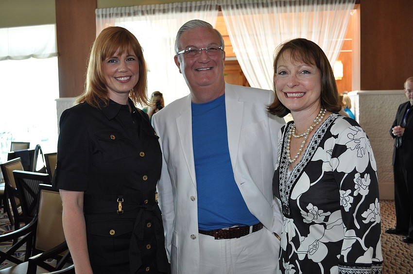 Anne Chakos with Howard and Linda Harris