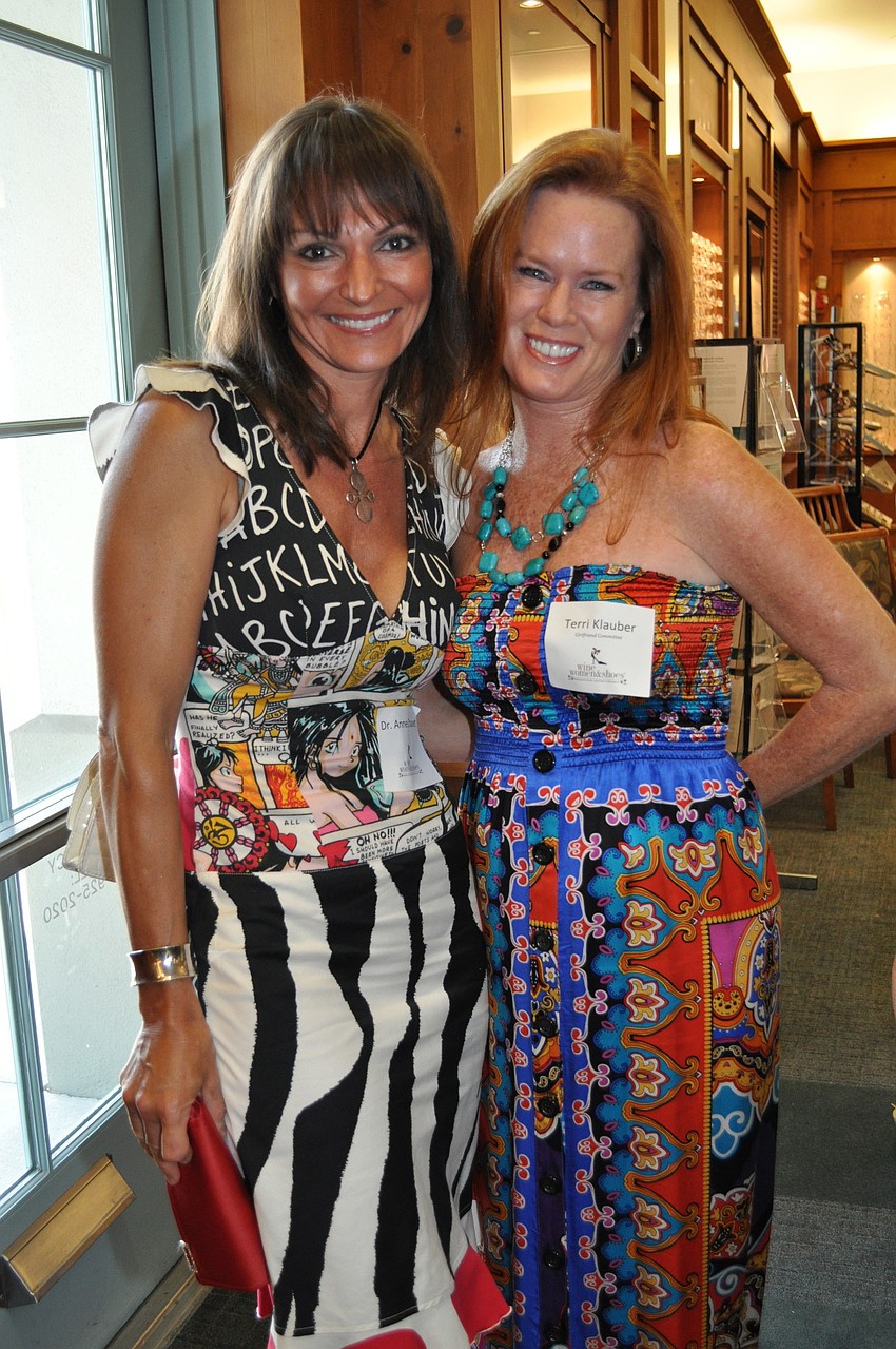 Dr. Anne Chauvet and Terri Klauber