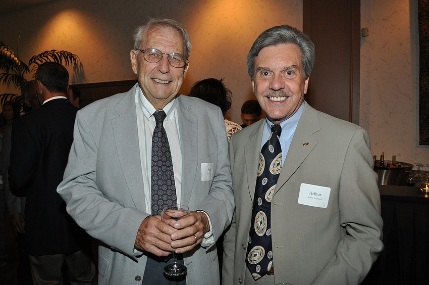 Paul Cline and Dr. Arthur Guilford
