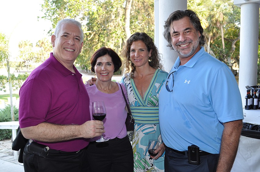 Dr. Louis and Marianne Cohen with Bonni London and Mark Schlanger