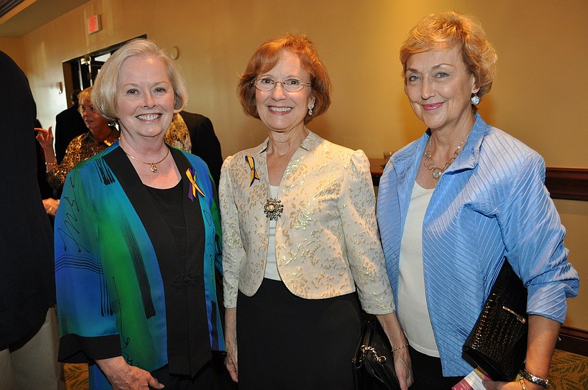 Carole Collier, Annie Feil and Sharon Winans