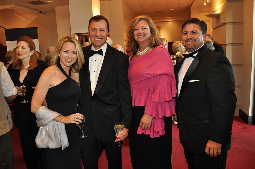Kelly and Scott Collins, Susan Brennan and Mark Leetzow
