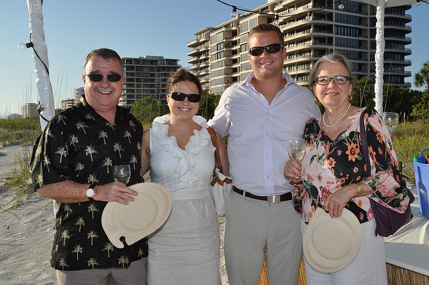 Rob Connelly, Alissa Connelly, Kevin Wiegand and Sandra Wasserman