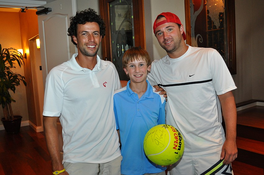 Lester Cook, Graham Conron and Brett Joelson