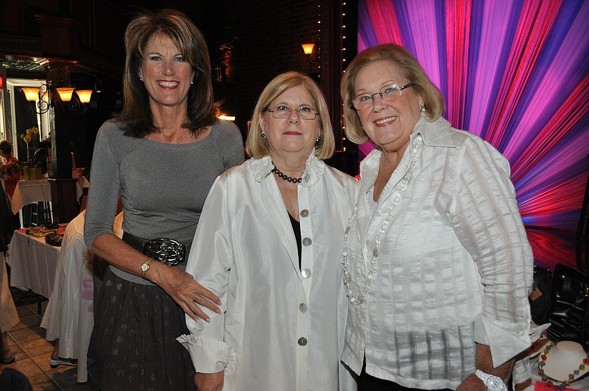 Elle Cook, Bonnie Goldstein and Barbara Bonina