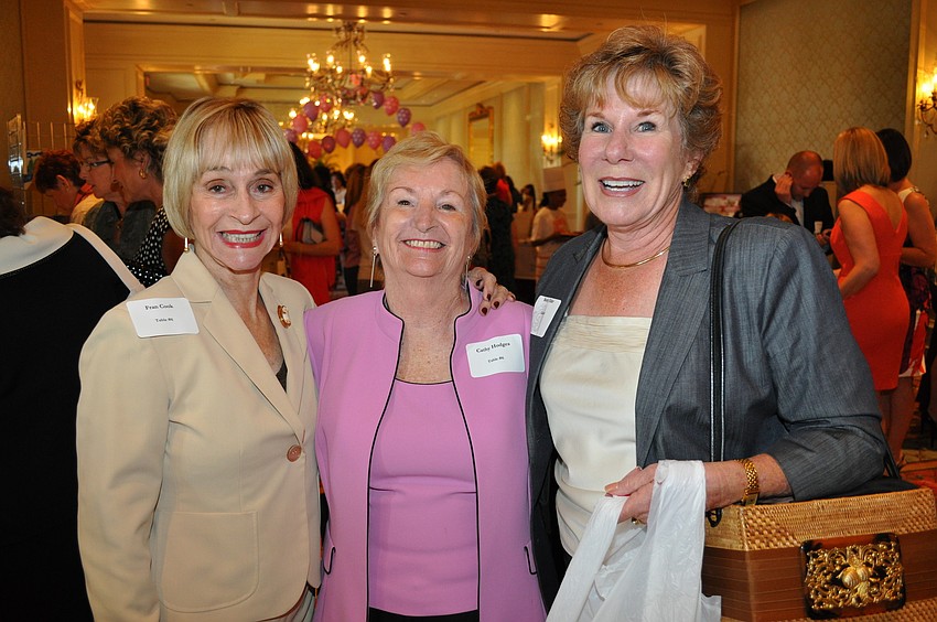 Fran Cook, Cathy Hodge and Becky Elder