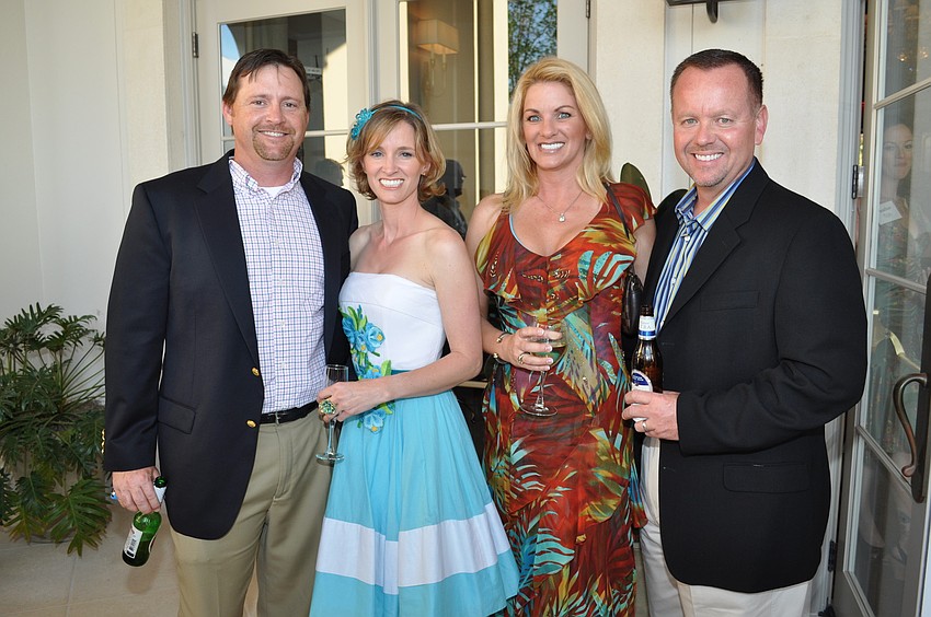 Lee and Keely Crosby with Laurie and Eric Beaty