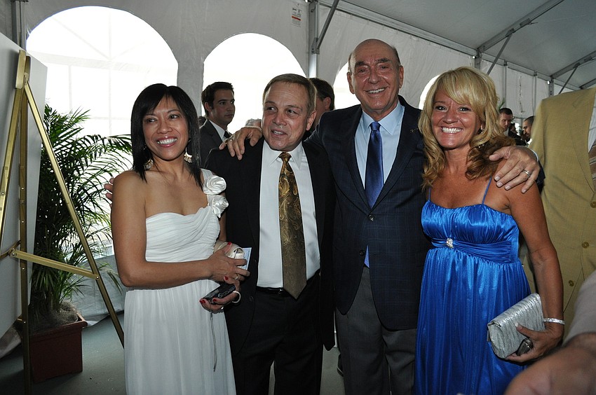 Marie Crump, Mike Fratello, Dick Vitale and Renee Paradise