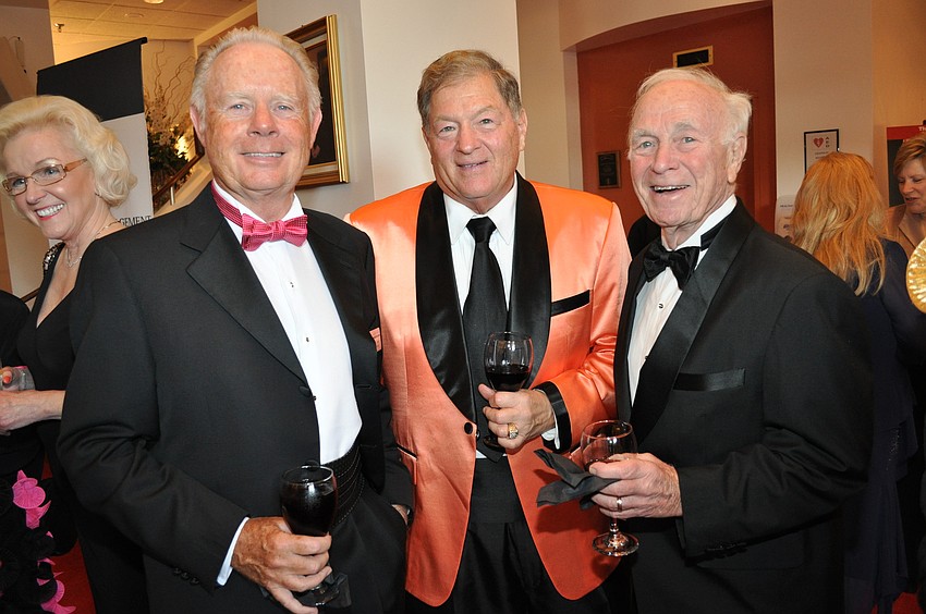 John Currie, Bruce Lesser and Stan Pastor